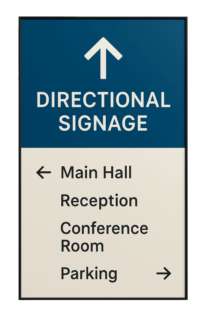 Best direction signage Services Across Pan India
