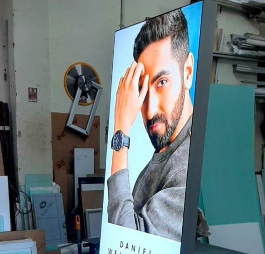 Fabric Aluminum Sign